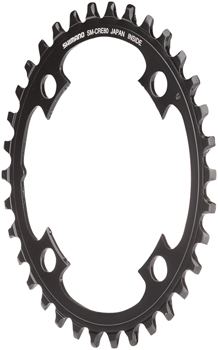 Shimano STEPS SM-CRE80 eBike Chainring - 34t, 10/11-Speed, For FC-E8000 Crank Black EA Ebike Chainrings and Sprockets