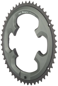Shimano Tiagra FC-4700 Chainring - 50t, 110 BCD Asymmetric, Black EA Chainrings