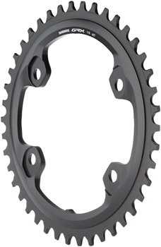 Shimano GRX RX810 Chainring - 42t, 110 BCD, 4-Bolt, 11-Speed, Black EA Chainrings