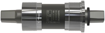 Shimano BB-UN300-E Bottom Bracket - English, 68 x 122.5mm Spindle, Square Taper JIS, For E-Type Front Derailleur EA Bottom Brackets