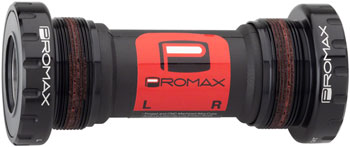 Promax EX-1 Alloy external Sealed Bottom Bracket 68/73mm Black EA Bottom Brackets