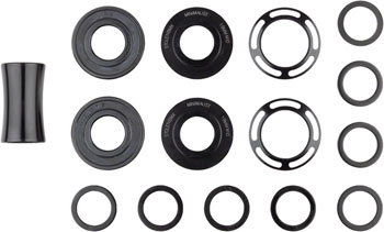 Stolen Minimalist Bottom Bracket - Mid, 19mm, Black EA BMX Bottom Bracket