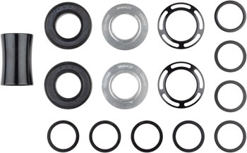 Stolen Minimalist Bottom Bracket - Mid, 22mm, Polished Silver EA BMX Bottom Bracket