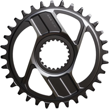 Shimano XTR SM-CRM96 1x Direct Mount Chainring - 32t, Shimano Direct Mount, For 12-Speed HG+ Chain, Fits M9200 and M9220 Crank, Dark Gray EA Direct Mount Chainrings