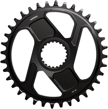 Shimano Deore XT SM-CRM86 1x Direct Mount Chainring - 36t, Shimano Direct Mount, For 12-Speed HG+ Chain, Fits FC-M8200 Crank, Black EA Direct Mount Chainrings