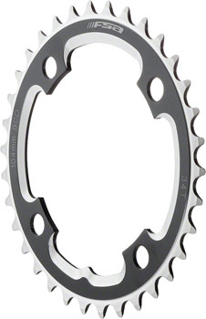 Full Speed Ahead DH/SS MTB 38t 104mm Chainring 3mm Thick Black EA Chainrings