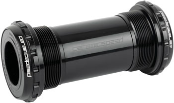 CeramicSpeed BB ALPHA Bottom Bracket - English/BSA, 68mm, For 24mm/Shimano Spindle, Gravel, Black EA Bottom Brackets