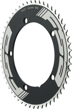 Full Speed Ahead Pro Track Chainring 53t x 144mm 1/2x1/8" Black EA Chainrings