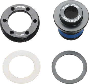 Full Speed Ahead Self Extracting Left Crank Arm Bolt for Carbon Mega Exo Road Cranks EA Crank Arm Fixing Bolt