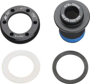 Full Speed Ahead Self-Extracting Left Crank Arm Bolt for Mega Exo ATB Cranks EA Crank Arm Fixing Bolt