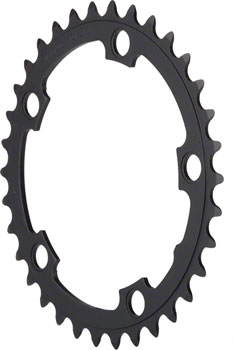Full Speed Ahead Pro Road Chainring - 34t, 110 BCD, Aluminum, N11, Black EA Chainrings