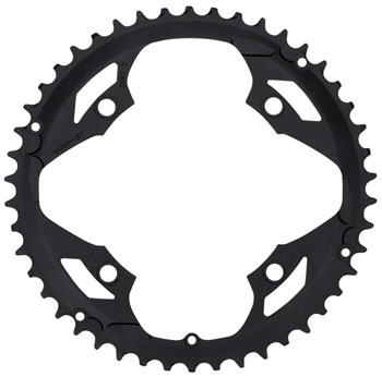 Full Speed Ahead Omega/Vero Pro Road Chainring - 46t, 120mm BCD, Black EA Chainrings