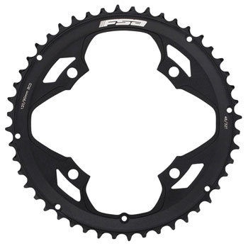 Full Speed Ahead Vero Pro Chainring - 48t, 110mm BCD, 4-Bolt, Black EA Chainrings