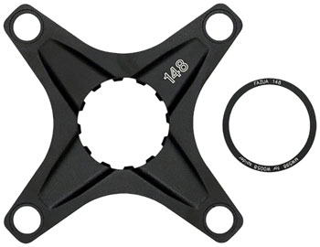 Full Speed Ahead Ebike Crank Spider - FAZUA RIDE 50, 104mm BCD, Boost 52mm Chainline, Black EA Ebike Chainrings and Sprockets