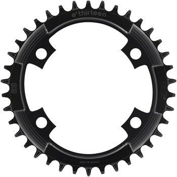 e*thirteen Helix R 107 BCD 4-Bolt Chainring - 40t, 11/12-Speed, 107BCD, Black EA Chainrings