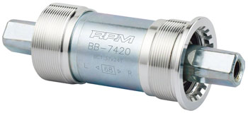 Full Speed Ahead Italian JIS Bottom Bracket - Italian, 70x118mm, Silver EA Bottom Brackets
