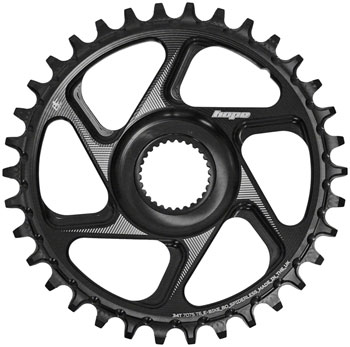 Hope Spiderless Chainring - 34T, R22, Ebike, Bosch, Black EA