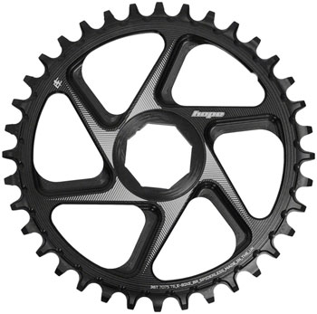 Hope Spiderless Chainring - 36T, R22, Ebike, Brose, Black EA