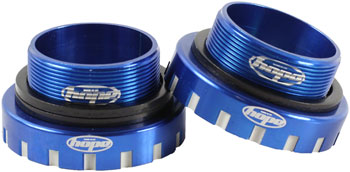 Hope BSA30 Threaded Bottom Bracket - 68/73/83/100/120mm, For 30mm Spindle, Stainless, Blue EA Bottom Brackets