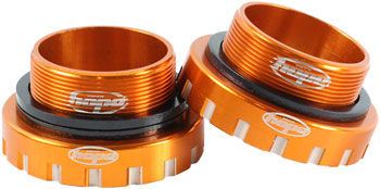 Hope BSA30 Threaded Bottom Bracket - 68/73/83/100/120mm, For 30mm Spindle, Stainless, Orange EA Bottom Brackets