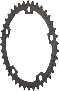 Full Speed Ahead Pro Road Chainring - 39t, 130 BCD, Aluminum, N11, Black EA Chainrings