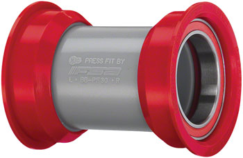 Full Speed Ahead Road Bottom Bracket, Ceramic Bearings, PressFit 30 Shell, BBrightFrame Standard – Black EA Bottom Brackets