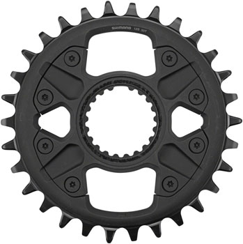 Shimano Deore FC-M6100-1 Direct Mount Chainring - 30t, 12-Speed, Black EA Direct Mount Chainrings