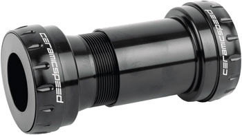 CeramicSpeed BB ALPHA Bottom Bracket - BB30, 68mm, For 24mm/Shimano Spindle, Road, Black EA Bottom Brackets