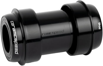 CeramicSpeed BB ALPHA Bottom Bracket - PF30, 73mm, For 24mm/Shimano Spindle, MTB, Black EA Bottom Brackets