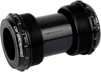 CeramicSpeed BB ALPHA Bottom Bracket - T47, 73mm, For SRAM DUB Spindle, MTB, Black EA Bottom Brackets