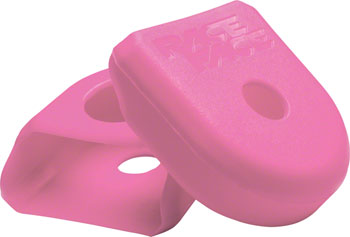 RaceFace Crank Boots: For Carbon Cranks, 2-Pack Pink EA Crank Part