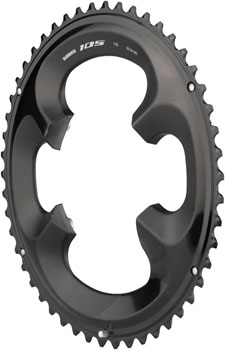 Shimano 105 FC-R7000 50t 4x110 bcd Asymmetric Chainring, Black EA Chainrings