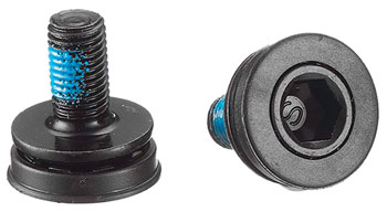 SAMOX JIS eBike Crank Spindle Bolt - M8x1mm, 15mm Long EA Crank Arm Fixing Bolt