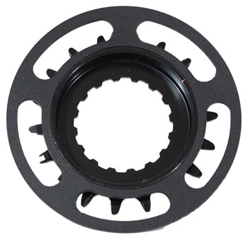 SAMOX Bosch GEN 2 Steel CNC Chainring with Single Chainguide - 18t Boost, Black EA Ebike Chainrings and Sprockets