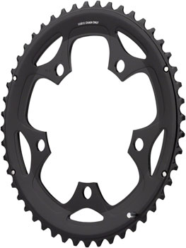Shimano FC-R460 Chainring - 48t, 5-Bolt, 110 BCD, Black EA Chainrings