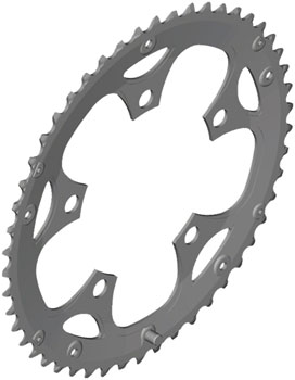 Shimano FC-RS200 Chainring - 46t-F, 110 BCD, 5-Bolt, 8-Speed, Black EA Chainrings