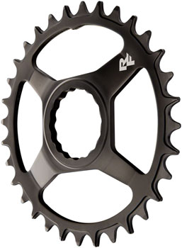 RaceFace Narrow Wide Chainring: Direct Mount CINCH, 28t, Steel, Black EA Direct Mount Chainrings