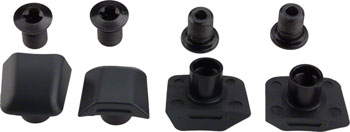 Shimano Ultegra FC-6800 Outer Chainring Bolt and Cap Set of 8 Black EA Chainring Bolts