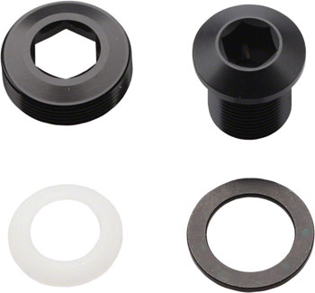 RaceFace Crank Bolt - M14, Non-Drive Side, Next SL (2008-2012), includes Washers and Puller Cap EA Crank Arm Fixing Bolt