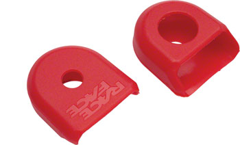 RaceFace Crank Boots: For Carbon Cranks, 2-Pack Red PAA Crank Part