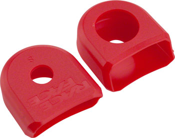 RaceFace Crank Boots: For Alloy Cranks, 2-Pack Red EA Crank Part