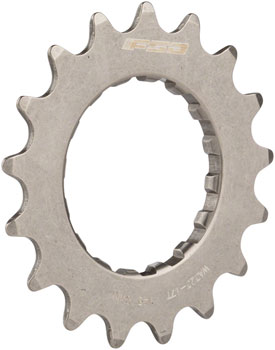 Full Speed Ahead WA323 eBike Sprocket for GEN 2 Bosch - 17t, 2.5mm Offset, Stainless Steel, Polished Silver EA Ebike Chainrings and Sprockets