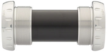 Chris King ThreadFit 24 Bottom Bracket with Fit Kit 4 - English, For Shimano Hollowtech II, Silver EA Bottom Brackets