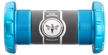 Chris King ThreadFit 30 Bottom Bracket with Fit Kit 3 - English, For 30mm Spindles, Matte Turquoise EA Bottom Brackets