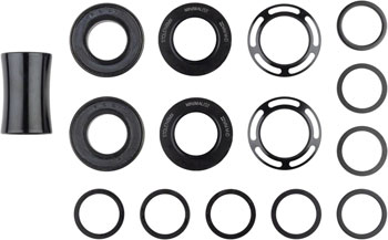Stolen Minimalist Bottom Bracket - Mid, 22mm, Black EA BMX Bottom Bracket