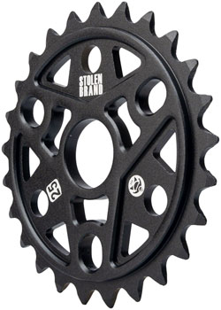 Stolen Sumo III Sprocket - 25t, 6.0mm Thickness, Aluminum, Black EA Sprockets