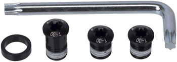 Full Speed Ahead Chainring Bolt Kit for 386 K-Force Light KIT Chainring Bolts