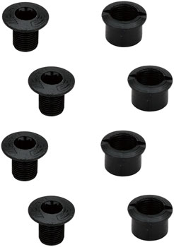 Full Speed Ahead Chainring Bolt Kit for PC Bashring, 8-piece KIT Chainring Bolts