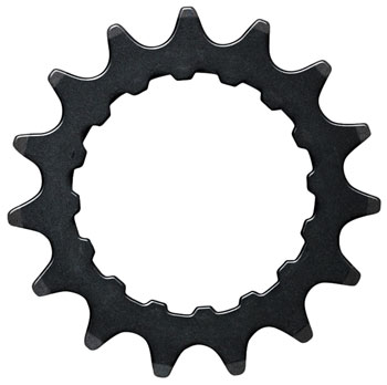 Bosch Chainring, 15 Teeth (BDU2XX) - Bosch eBike System 2 Black EA Ebike Chainrings and Sprockets