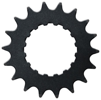 Bosch Chainring, 18 Teeth (BDU2XX) - Bosch eBike System 2 Black EA Ebike Chainrings and Sprockets